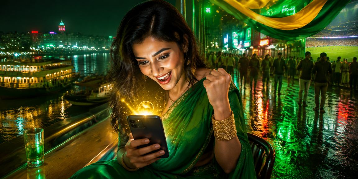 বরিশালে মোবাইল ক্যাসিনো ইন্টারফেস এবং নীওন আলো